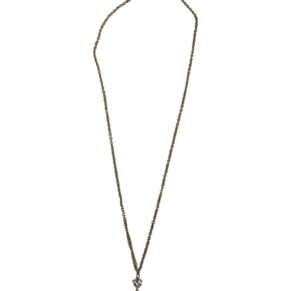 gold heart necklace - Picture 4 of 6